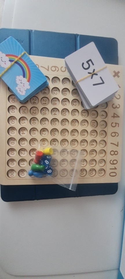 Wooden Montessori Multiplication Board Game photo review