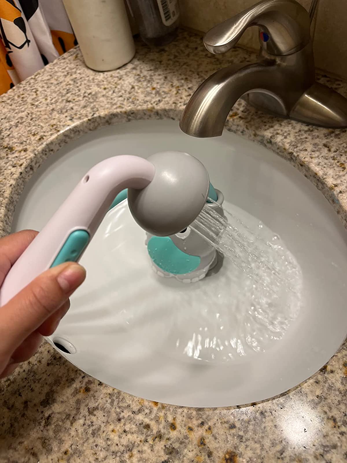 Baby Shower Head - Elephant Water Pump With Dishwasher Faucet photo review
