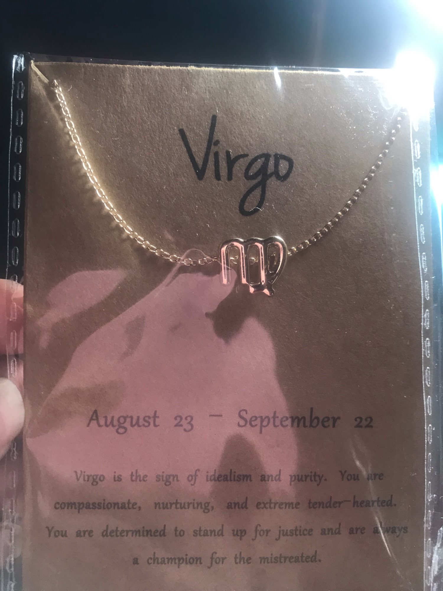Zodiac Sign Necklace photo review